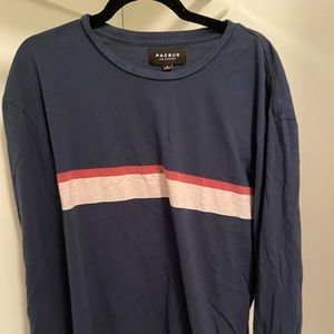 Oversized long sleeve shirt